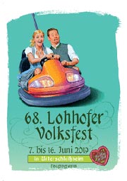 68. Lohhofer Volksfest 2019 vom 07.06.-16.06.2019 in Unterschleißheim